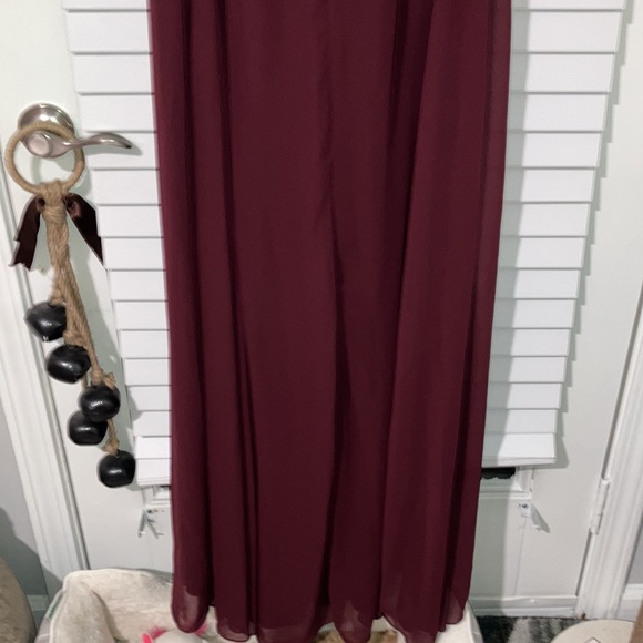 $50 SALE Mori Lee Wine Gown - Picture 11 of 11